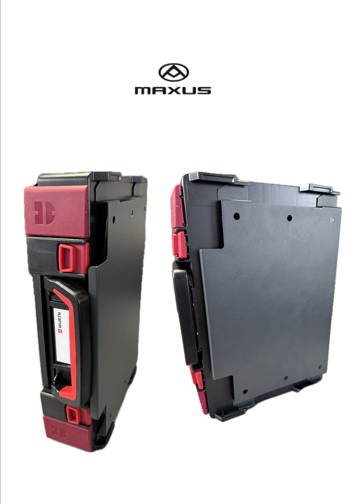 Würth System-Koffer-Sortiment ORSY 4.4.1 OHNE EINLAGE stapelbar ABS 5581020000